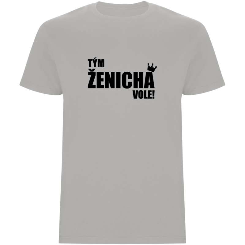 Pánské tričko - TÝM ŽENICHA VOLE
