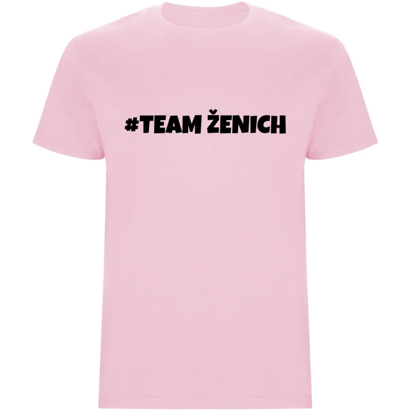 Pánské tričko – TEAM ŽENICH, rozlučka se svobodou ve stylu