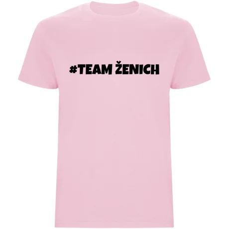 Pánské tričko – TEAM ŽENICH, rozlučka se svobodou ve stylu