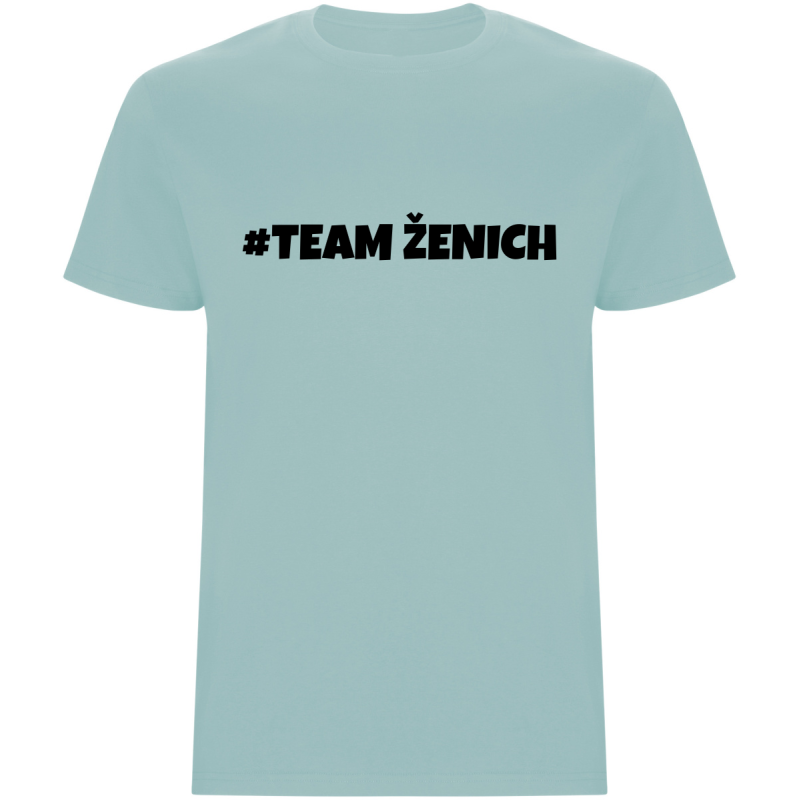 Pánské tričko – TEAM ŽENICH, rozlučka se svobodou ve stylu