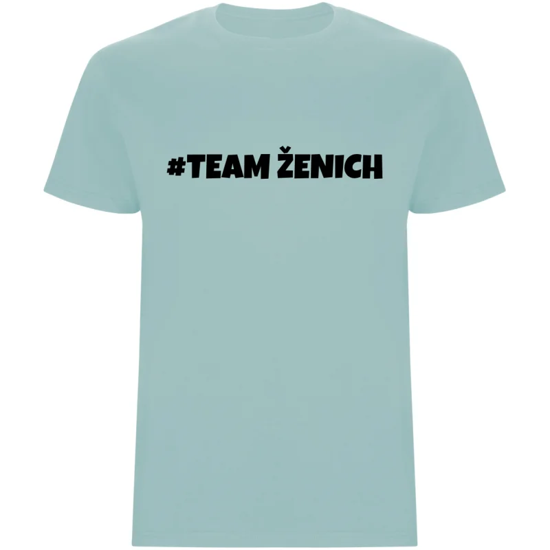 Pánské tričko – TEAM ŽENICH, rozlučka se svobodou ve stylu