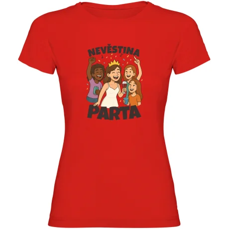 Dámské tričko - NEVĚSTINA PARTA