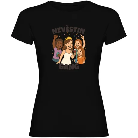 Dámské tričko - NEVĚSTIN GANG