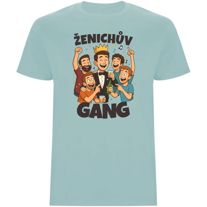 Pánské tričko - ŽENICHŮV GANG