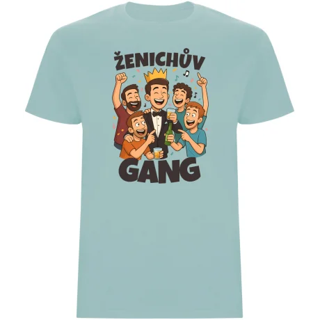 Pánské tričko - ŽENICHŮV GANG