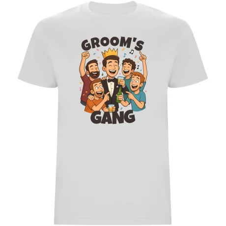 Pánské tričko - GROOMS GANG