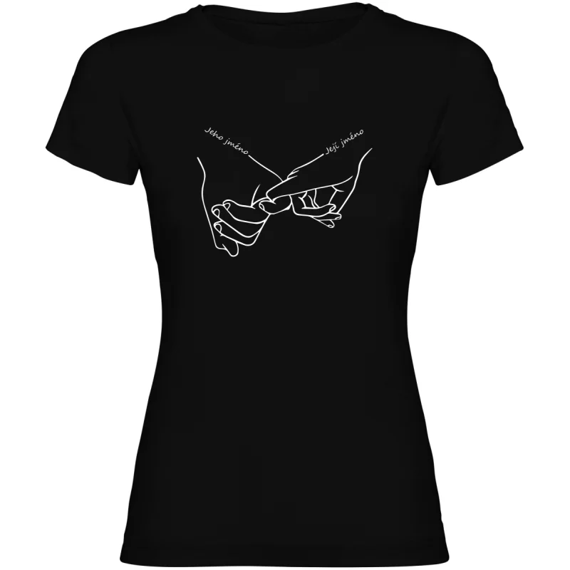 Dámské tričko - JEHO A JEJÍ JMÉNO