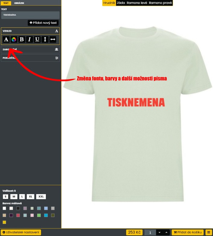 jak se navrhnout tričko s vlastním potiskem