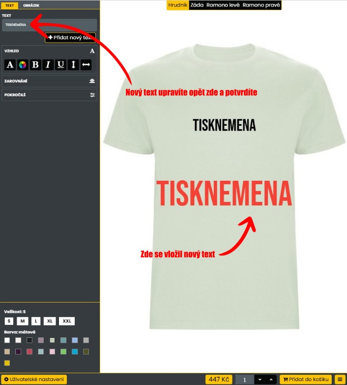 jak se navrhnout tričko s vlastním potiskem