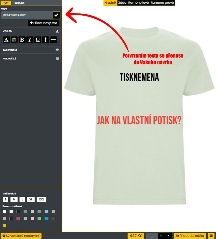 jak se navrhnout tričko s vlastním potiskem